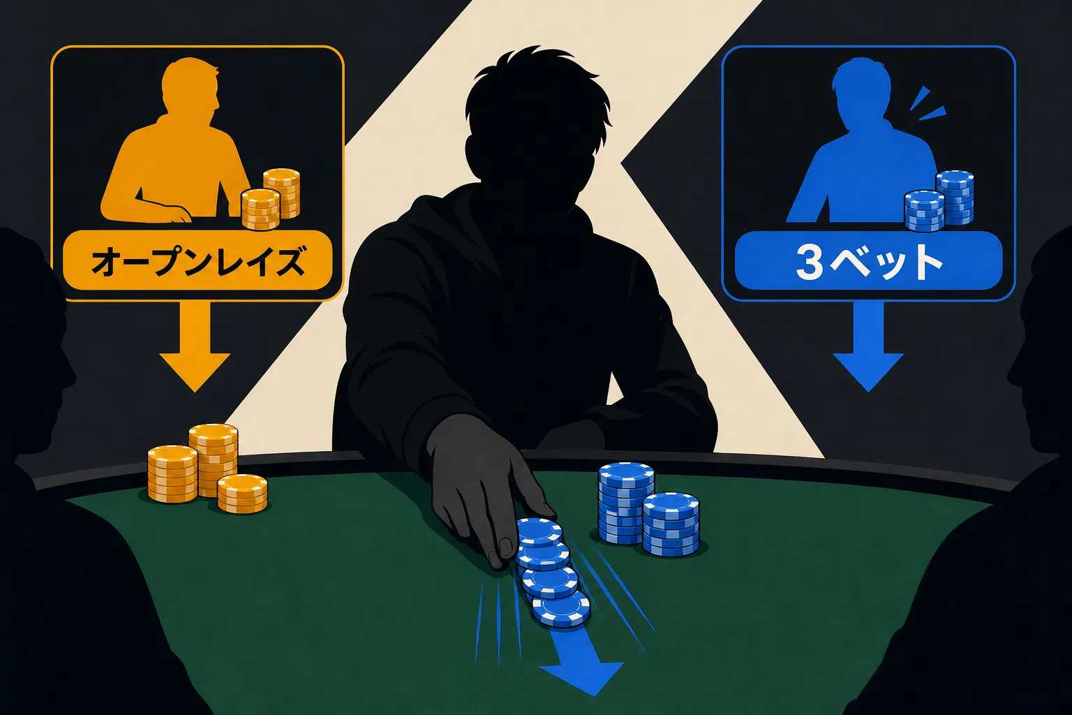 アミューズメントの3bet戦略|レンジとサイズ解説